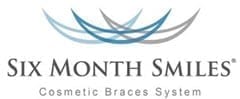 Logo for Six Month Smiles, which is available from New Orleans cosmetic dentist Dr. Duane Delaune.